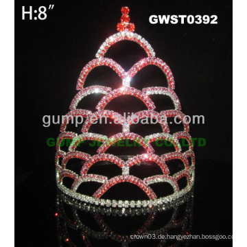 Rosa Rhinestone-Tiara